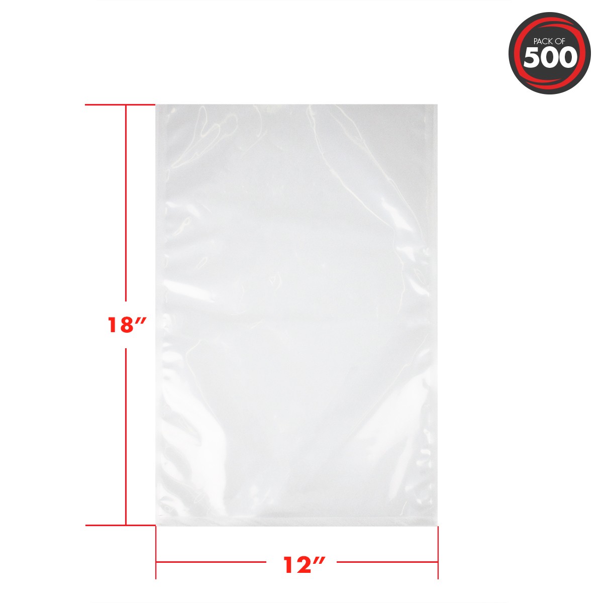 Breville Commercial VBF-1214 12 x 14 Cook-In Heat Seal Chamber Vacuum Bag  - 250/Case